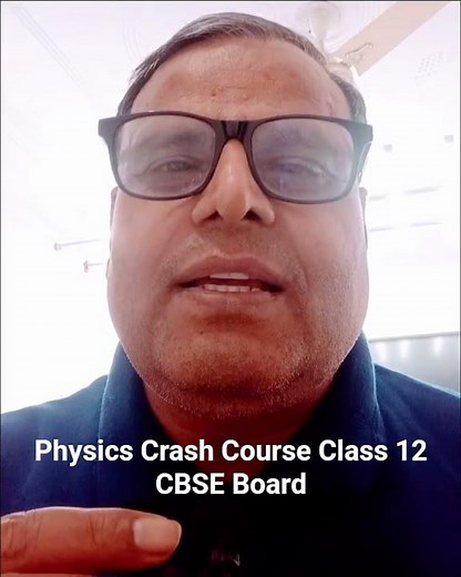 PHYSICS CRASH COURSE | CLASS 12 | CBSE BOARD #physics