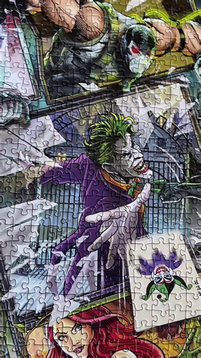 1000 puzzle 🧩 - my first time doing a Marvel puzzle. The picture is really cool and immediately caught my attention. It was very enjoyable to put together.🥰 28/150 in 2026 #puzzle #marvelstudios #batman #relaxing #jigsaw