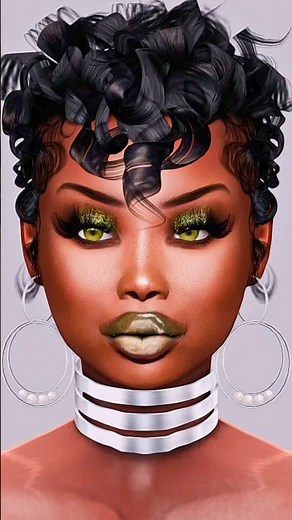 SIMS 4 USING NEW MAKEUP AND SKIN DETAIL FOR REALISTIC LOOK #fyp #shorts