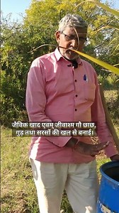 जैविक खाद एवम् जीवाश्म गौ छाछ, गुड़ तथा सरसों की खल से बनाई। #organic #farming #viral #shorts