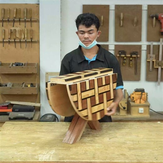 Say goodbye to clutter! 👋 Learn how to build this incredible 3D Folding Table that’s both elegant and incredibly easy to store. It's the perfect solution for small apartments or anyone looking to maximize their living space. Don't forget to Subscribe for more great DIY ideas! #SmallSpaceLiving #FurnitureHacks #EasyStorageSolution #DIYHome #DesignInspiration | Woodworking Ideas