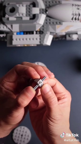 Reply to @art.of.flab (Part 2) Let's Speed Build Mando’s Razor Crest! 🧱⚡️(Model #75292, 1023 Pieces) #legostarwars #asmrlego #asmr #razorcrestlego #razorcrest #themandalorian #mando