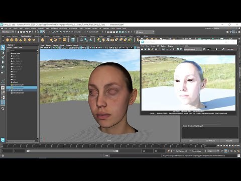 How to render in maya 2023 with Arnold renderer(HDRI image) tutorial for beginners