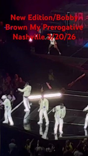 New Edition/Bobby Brown My Prerogative Nashville 3/20/26 #concert #live #song #livemusic