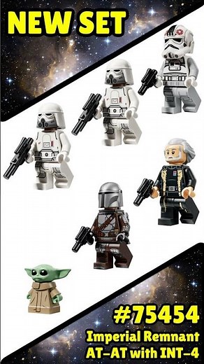NEW LEGO SET | Imperial Remnant AT-AT with INT-4 75454 | #lego #starwars #new #news