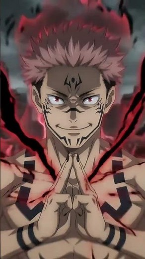 Sukuna Opens His Domain Before Yorozu | Divine Fear ☠️🔥 #anime #jujutsukaisen #sukuna