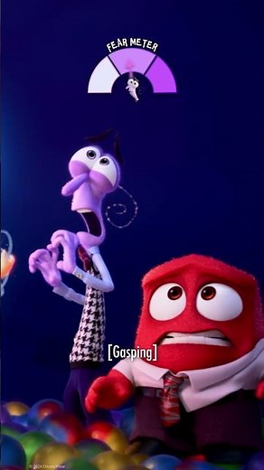 Fear Goes Off the Charts! 😨 | Inside Out 2 | Disney Kids
