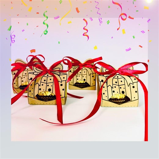 Easter Gift PDF for Printing – Small Gift Box for Easter Sweets - Etsy