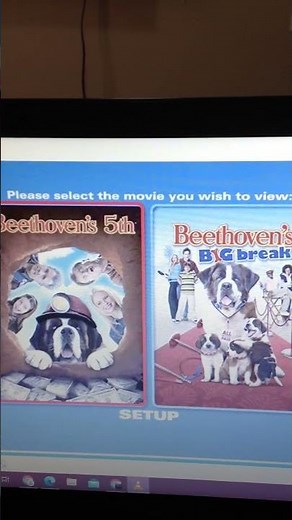 Beethoven 5th/Beethoven Big Break DVD Menu