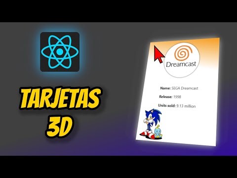 Cómo implementar tarjetas 3D en React
