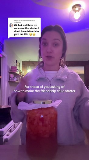 How to Make a Friendship Cake Starter