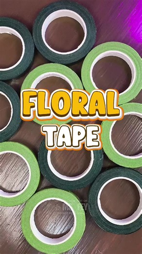 DIY Rose Flower Tutorial Using Floral Tape