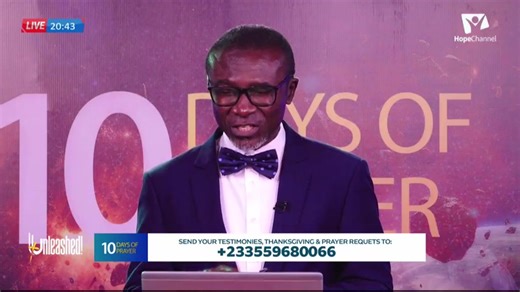 10 Days Of Prayers || Unleashed || Know Jesus As Our Living Savior | Hope Tv Ghana