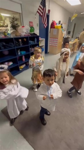 ✨ “Let them praise His name with dancing!” – Psalm 149:3 Our littlest saints brought so much joy to our All Hallows’ Eve celebration! 😇 Dressed as their favorite saints, our Pre-K students danced, smiled, and filled the day with light and laughter. Holiness truly looks a lot like joy — and today our children reminded us that following Jesus is something to celebrate with our whole hearts! Every saint has a smile, and so did our little ones as they praised God in the sweetest way possible! #AllH