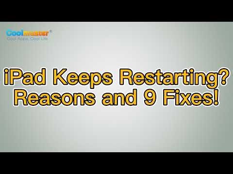 iPad Keeps Restarting? Why and How to Fix It!