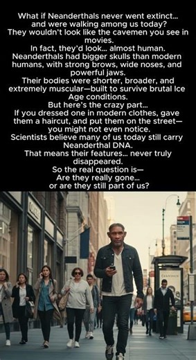 Scientists Say Neanderthals Are Still Among Us Today