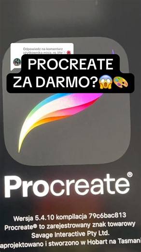 PROCREATE FOR FREE?😱 SEE how much does Procreate cost?🩷🎨 #ipad #procreate #art #drawing