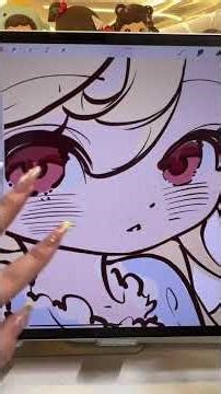 Draw a lock screen wallpaper in one minute#Blind Drawing Series#Haiyan Wind#Immersive