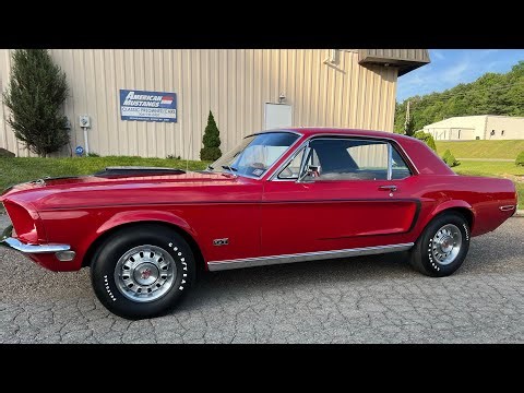 1968 1/2 Ford Mustang GT 428 Cobra Jet R Code Coupe Very Rare!
