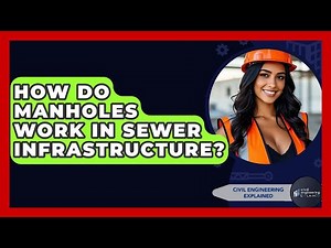 How Do Manholes Work In Sewer Infrastructure? - Civil Engineering Explained