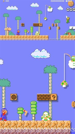 Super Mario Maker 3 - SMB Beach Theme (Concept) #supermariomaker3 #nintendoswitch2