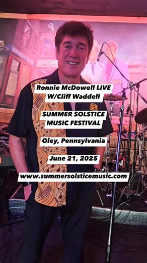Ronnie McDowell LIVE w/Cliff Waddell June 21, 2025 Oley, Pennsylvania #Pennsylvania #countrymusic #ronniemcdowell | Ronnie McDowell