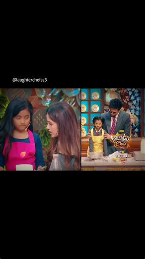mini elvish seen mini jannat 🤔😺 dekhiye #laughterchefs #colors #comedymoments #bhartisingh