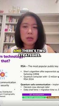 If someone gains access to a sufficiently powerful quantum computer #shorts