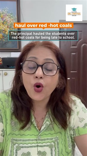 Haul Over the Coals | Idiom Explained | Meaning & Real-Life Examples | Learn English