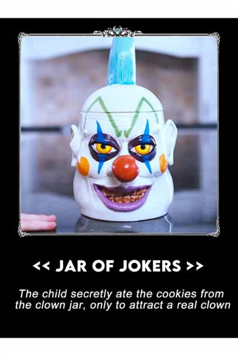 The child secretly ate the cookies from the clown jar, only to attract a real clown#fyp #movie #foryou #film