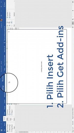 Cara Install Easy Code Formatter di Add-Ins MS. Word