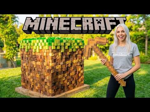 I Made a Giant Minecraft Block from 1000 Edible Cubes