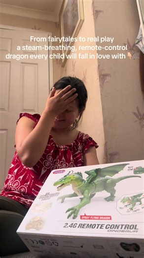 Remote-Control Steam-Breathing Dragon for Kids