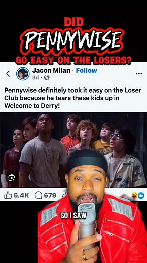 Did Pennywise take it easy on The Losers Club? #IT #WelcomeToDerry #Pennywise #Horror #TheLosersClub | Stoney Tha Great