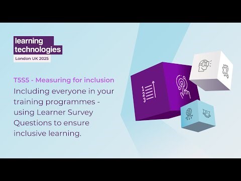 Including everyone in training programmes: use Learner Survey Questions to ensure inclusive learning