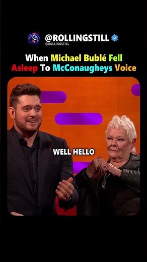When Michael Bublé Fell Asleep To Matthew McConaughey's Voice