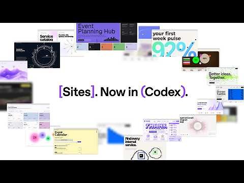 Build and share apps in Codex