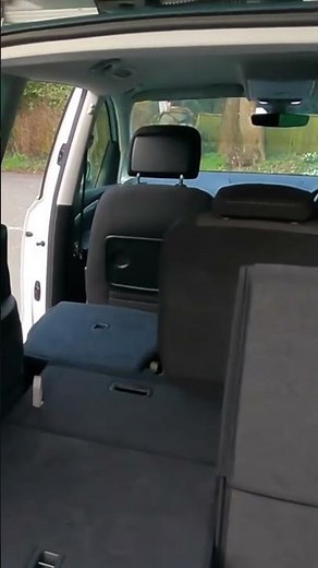 Unbelievable Boot Space VW Sharan #vw #volkswagen #sharan