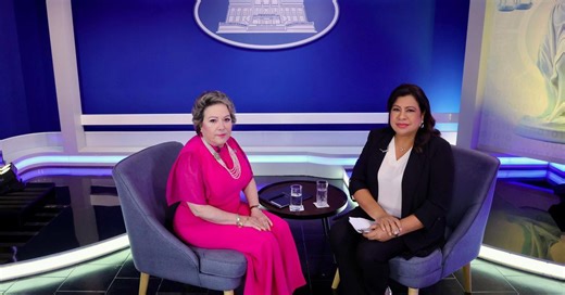 Presidenta de la Corte Suprema habla sobre la justicia en medio de presiones