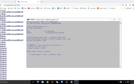 python如何安装Dlib库（超简单的方法，亲测有效)