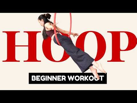 12 MIN Beginner Friendly Aerial Hoop Conditioning Workout
