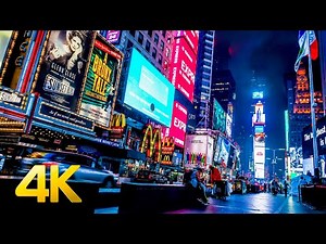 Gopro8 4K美國纽约时代广场夜景实测New York Manhattan Times Square 2019 Halloween NEW YORK CITY Travel Guide