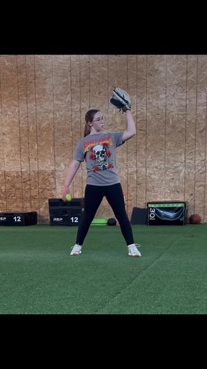 Glove side to ball side. Creating timing off the glove side to good separation of the shoulders. Starting with the glove side elbow and shoulder already in the up position to time ball side with extension allowing the shoulders to separate and keep a good glove side! | Coach K - Softball Pitching Coach