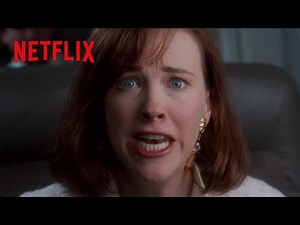 「ホーム・アローン」シリーズ - ケビンを忘れて絶叫する母 ケイト😱 | Netflix Japan