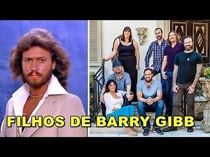 Quem são os filhos de Barry Gibb dos Bee Gees