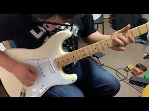 Deep Purple - Burn Guitar Solo Cover