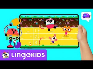 #RACE GAME 🏆 Play while Learning the Numbers | Lingokids Games