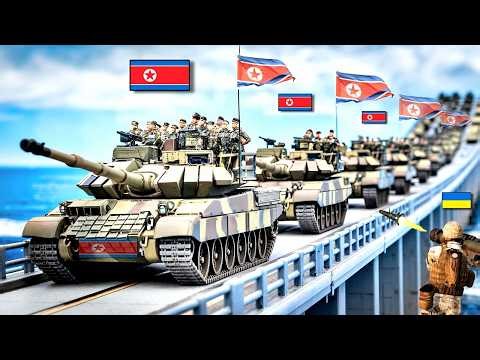 13 Minutes Ago! North Korean Troops Destroyed by US Missiles on a Russian Bridge