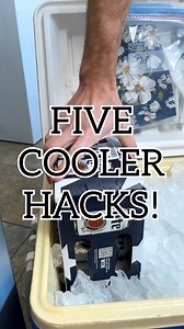 😎 Cooler hacks you need to know! #picnic #cool #ice #camping #outdoorcooking | Jeff & Lauren