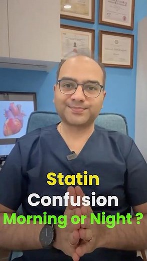 When Should You Take Your Statin—Morning or Night? | Statin Timing Explained #statins #statintime